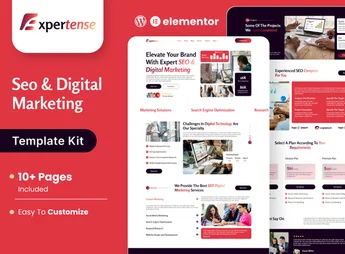 Expertense – SEO & Digital Agency Elementor Template Kit
