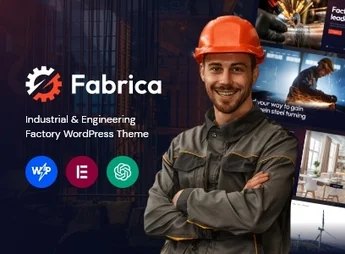 Fabrica – Industrial & Engineering Factory WordPress Theme