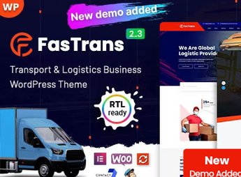 Fastrans – Logistics WordPress Theme – Ultrapack