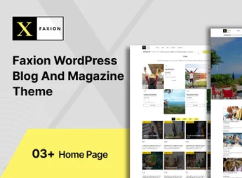 Faxion – Fashion Magazine Theme