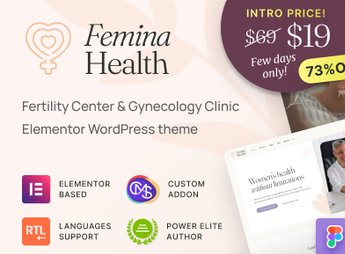 Femina Health – Fertility Clinic Medical WordPress Theme