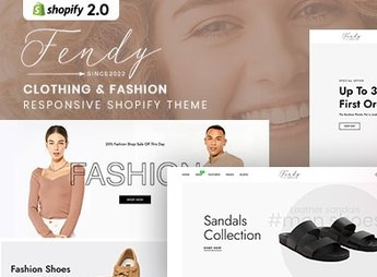 Fendy – Clothing & Fashion Responsive Shopify Theme