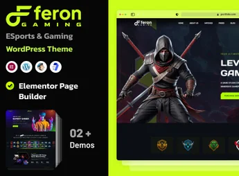 Feron – eSports and Gaming WordPress Theme