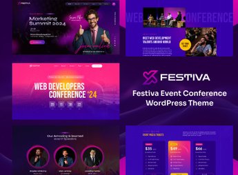 Festiva – Event & Conference WordPress Theme