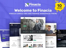 Finacia – Finance & Business WordPress Theme