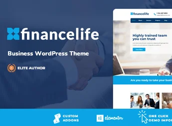 FinanceLife – Business WordPress Theme