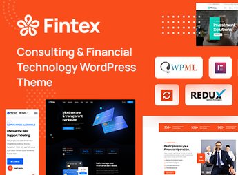 Fintex – Consulting Corporate WordPress Theme