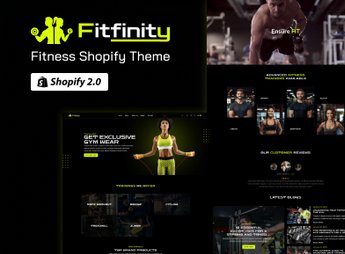 Fitfinity – Fitness Gym Equipment Shopify Theme