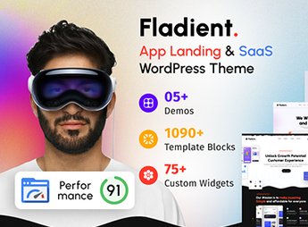 Fladient – App & SaaS WordPress Theme