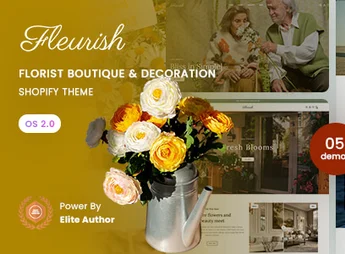 Fleurish – Florist Boutique & Decoration Shopify 2.0 Theme