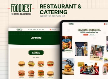 Foodrest – Restaurant & Catering Elementor Template Kit
