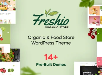 Freshio – Organic & Food Store WordPress Theme