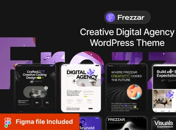 Frezzar – Creative Digital Agency WordPress Theme