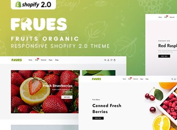 Frues – Fruits Organic Responsive Shopify 2.0 Theme
