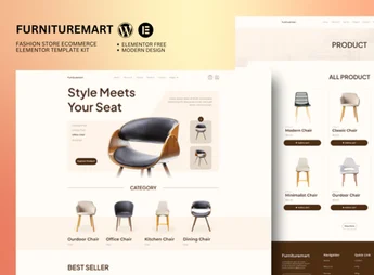 Furnituremart – Furniture Ecommerce Elementor Template Kit