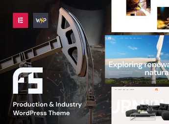 Fuse – Production & Industry WordPress Theme