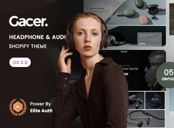 Gacer – Headphone & Audio Shopify 2.0 Theme