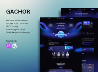 Gachor – Digital Marketing Agency Elementor Template Kit
