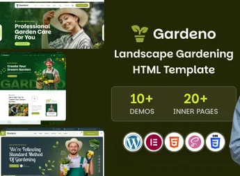 Gardeno – Gardening and Landscaping WordPress Theme