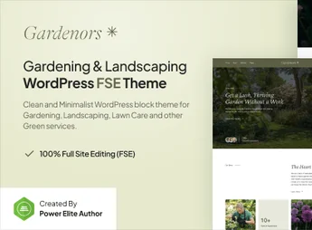 Gardenors – Gardening & Landscaping Gutenverse FSE WordPress Block Theme