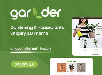 Garder – Gardening & Houseplants Shopify 2.0 Theme