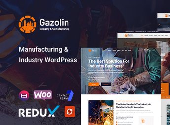 Gazolin – Industry & Factory WordPress Theme