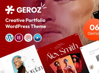 Geroz – Creative Portfolio & Digital Agency WordPress Theme