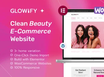 Glowify – Beauty and Cosmetics Shop WordPress Theme