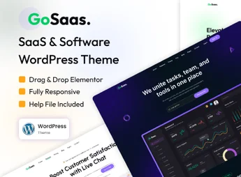 Gosaas – SaaS & Software WordPress Theme