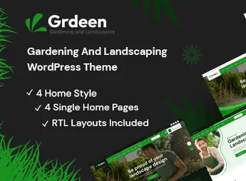 Grdeen – Gardening And Landscaping WordPress Theme