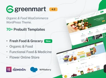 GreenMart – Organic & Food WooCommerce WordPress Theme
