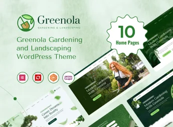 Greenola – Gardening & Landscaping WordPress Theme