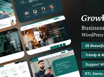 GrowHub – Business Consulting WordPress Theme