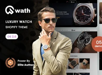 Gwath – Luxury Watch Store Shopify 2.0 Theme