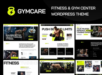 Gymcare – Fitness and Gym WordPress Theme