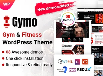 Gymo – Gym & Fitness WordPress Theme