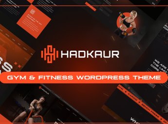 Hadkaur – Fitness and Gym WordPress Theme