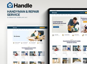 Handle – Handyman & Repair Service Elementor Template Kit
