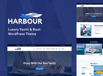 Harbour – Luxury Yacht & Boat WordPress Theme
