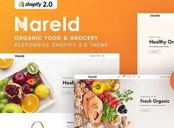 Hareld – Organic Food & Grocery Shopify 2.0 Theme