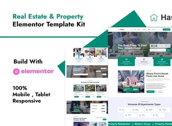 Hauz – Real Estate & Property Elementor Pro Template Kit