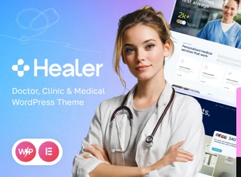 Healer – Doctor, Clinic & Medical WordPress Theme