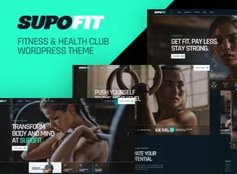 Supofit – Fitness & Health Club WordPress Theme
