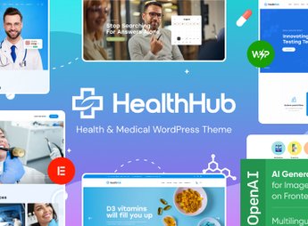 HealthHub – Health & Medical WordPress Theme