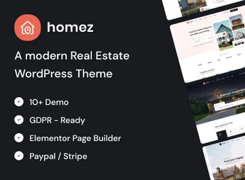 Homez – Real Estate WordPress Theme