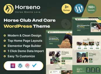Horseno – Horse Club & Riding Sports WordPress Theme