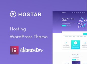 Hostar – Web Hosting WordPress Theme