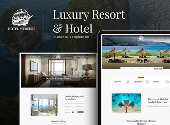 Hotel Mercure – Luxury Resort & Hotel Elementor Template Kit