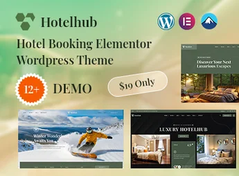 Hotelhub – Luxury & Resort Booking WordPress Theme