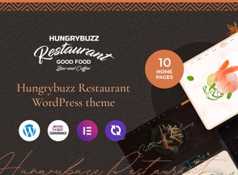 Hungrybuzz – Restaurant WordPress Theme